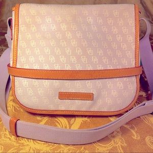 Dooney and Bourke Lavender Crossbody Mini-Satchel